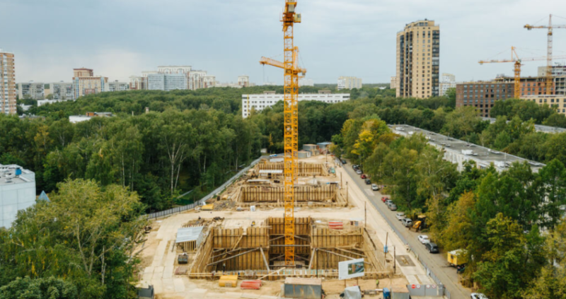 Ход строительства, Август 2018