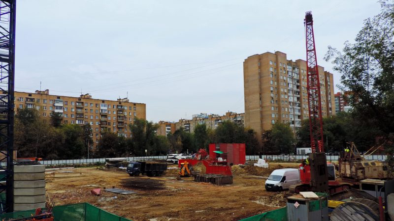 Ход строительства, Сентябрь 2018