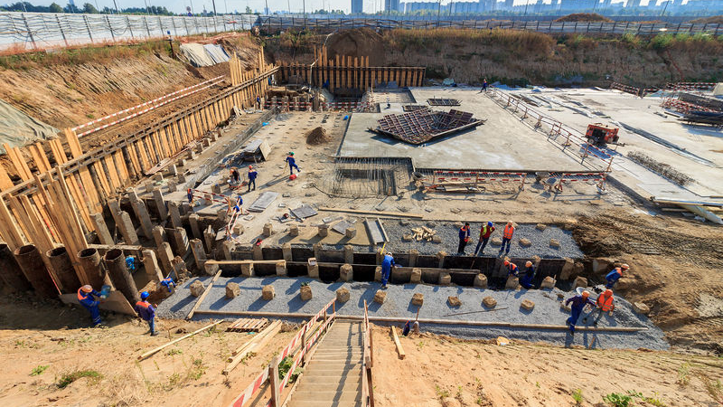 Ход строительства, Сентябрь 2018