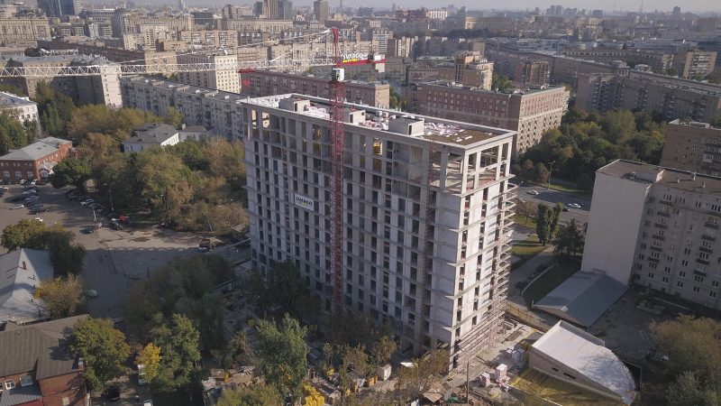 Ход строительства, Сентябрь 2018