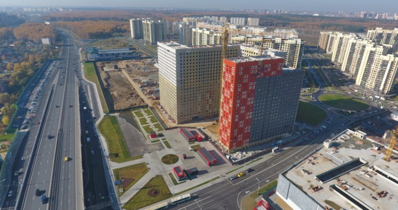 Ход строительства, Октябрь 2018