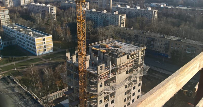 Ход строительства, Ноябрь 2018