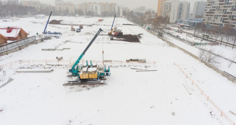Ход строительства, Декабрь 2018