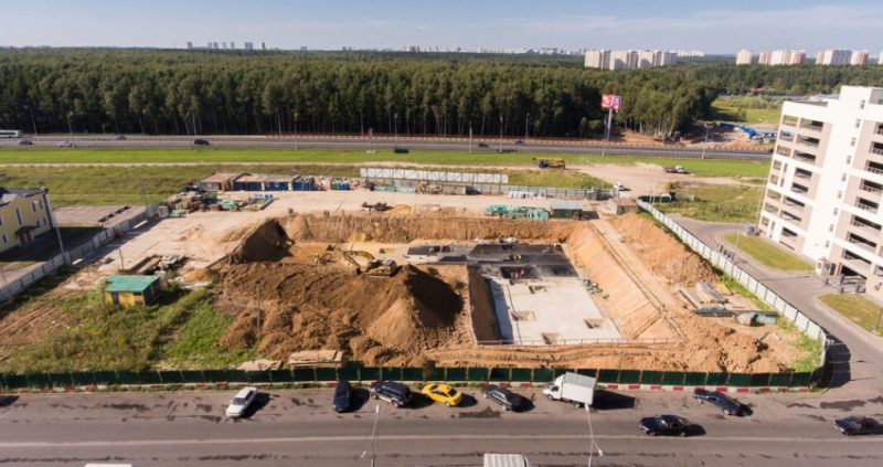 Ход строительства, Август 2018