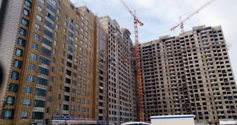 Ход строительства, Январь 2019