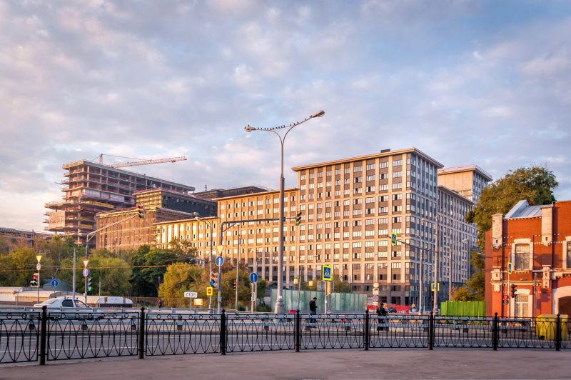 Ход строительства, Октябрь 2018