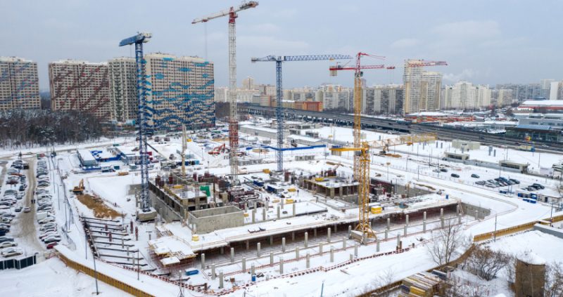 Ход строительства, Январь 2019
