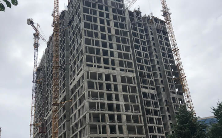 Ход строительства, Август 2018