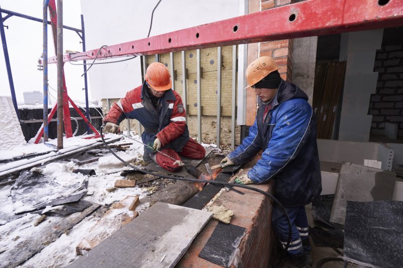Ход строительства, Декабрь 2018