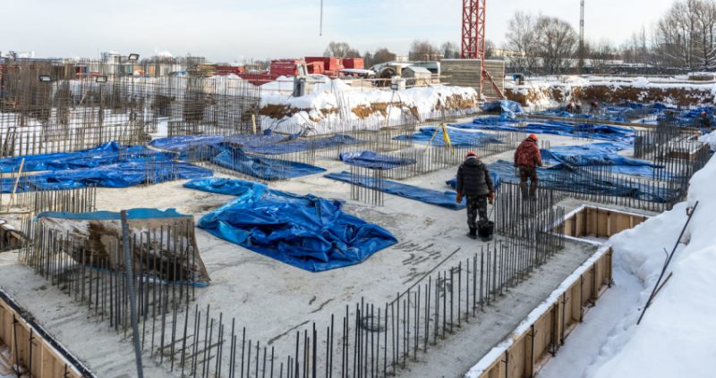 Ход строительства, Январь 2019