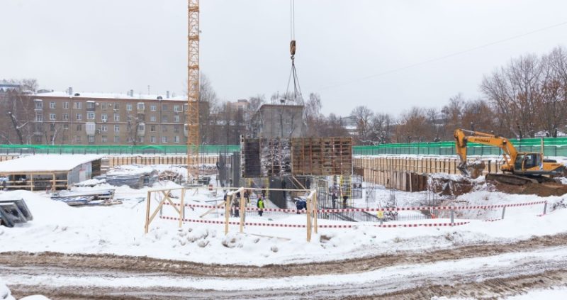 Ход строительства, Январь 2019