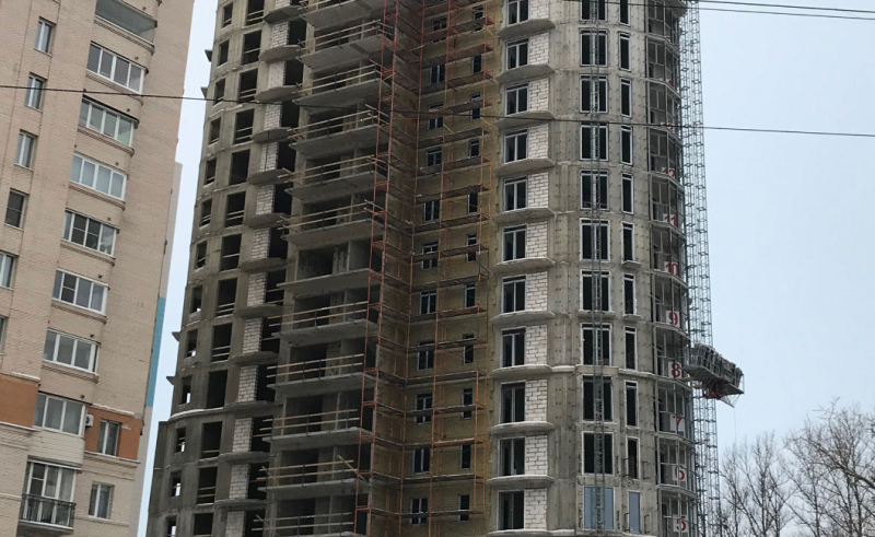 Ход строительства, Январь 2019