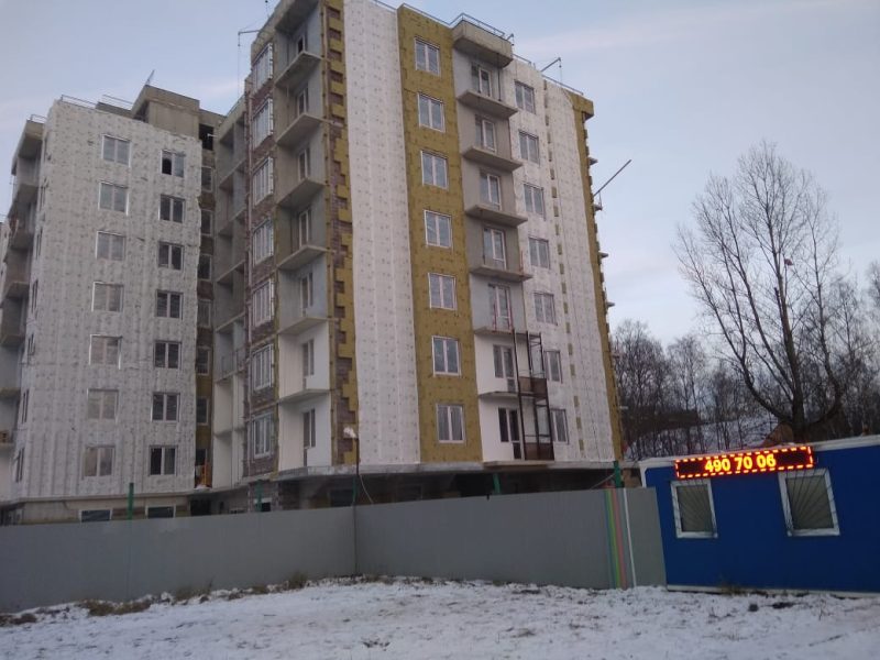 Ход строительства, Декабрь 2018