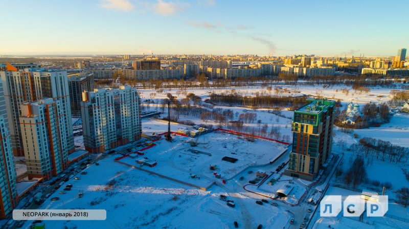 Ход строительства, Январь 2019