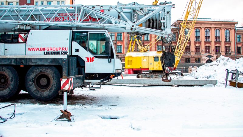 Ход строительства, Январь 2019