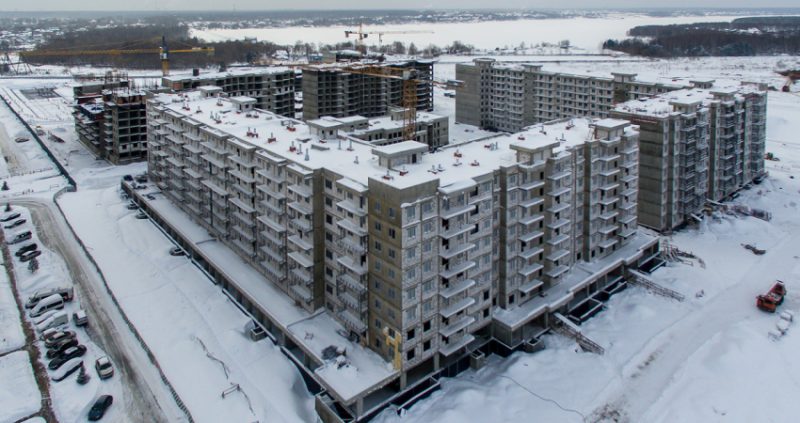 Ход строительства, Январь 2019