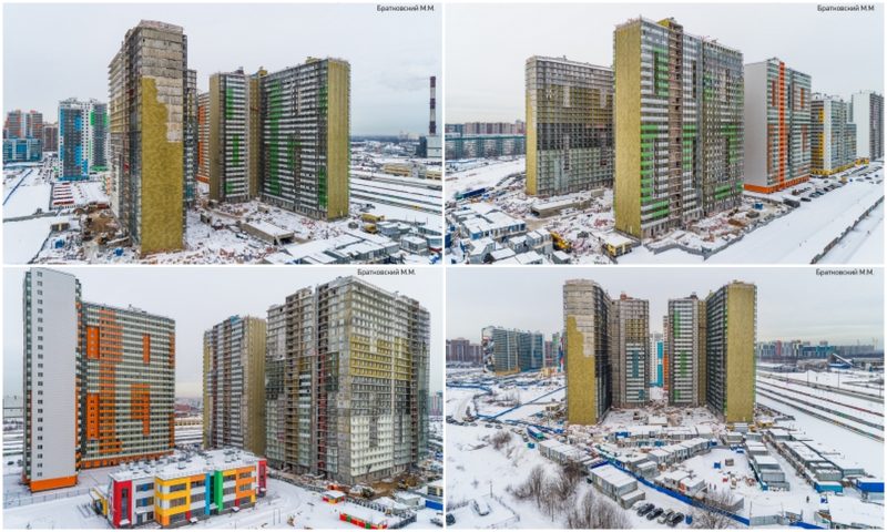 Ход строительства, Январь 2019