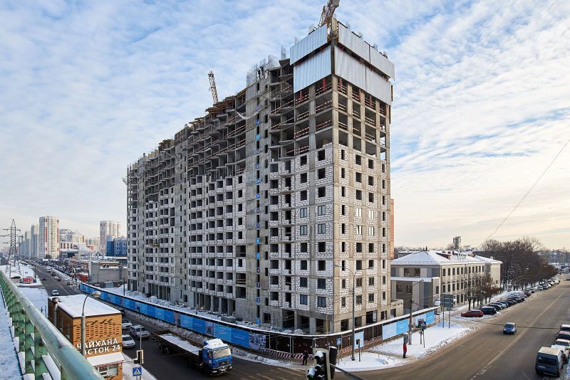 Ход строительства, Январь 2019