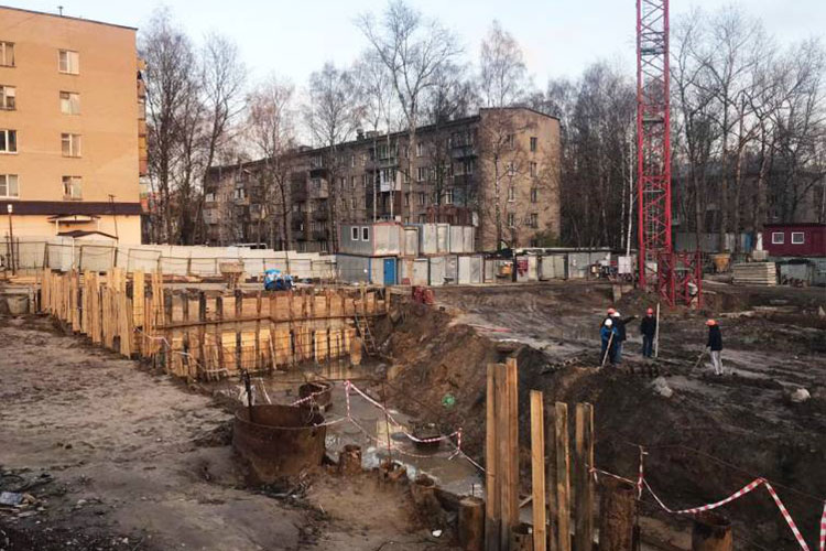 Ход строительства, Ноябрь 2018