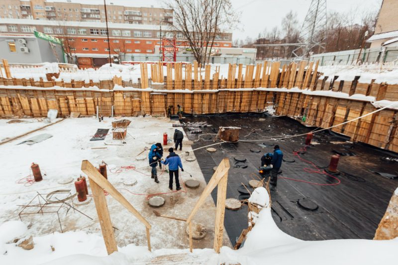 Ход строительства, Январь 2019