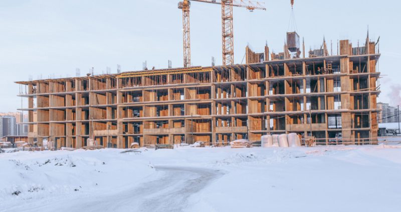 Ход строительства, Январь 2019