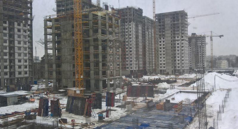 Ход строительства, Февраль 2019