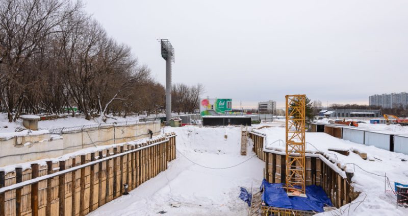 Ход строительства, Январь 2019
