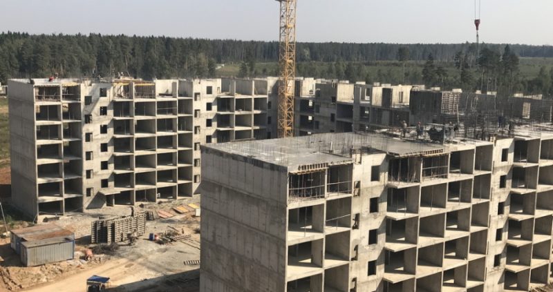 Ход строительства, Сентябрь 2018