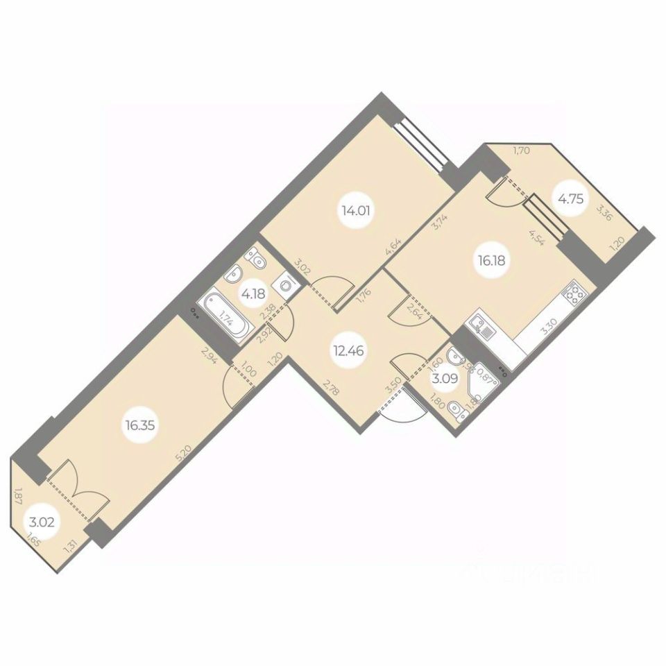 Планировка квартиры