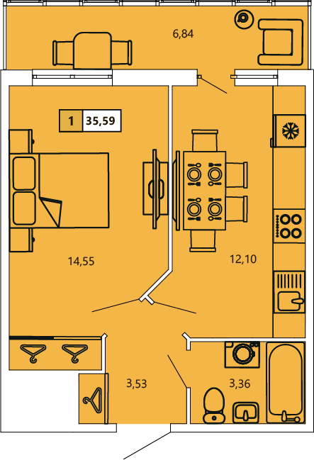 Планировка квартиры flat:197246:32