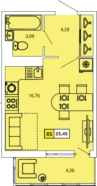 Планировка квартиры flat:197247:28