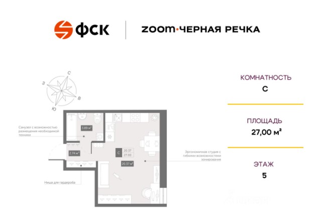 Планировка квартиры