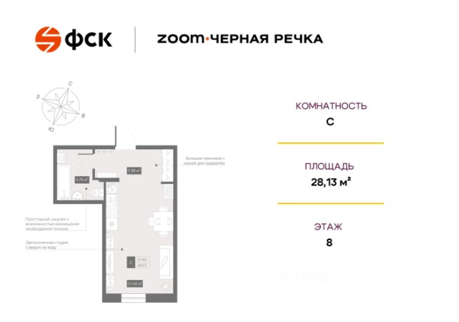 Планировка квартиры