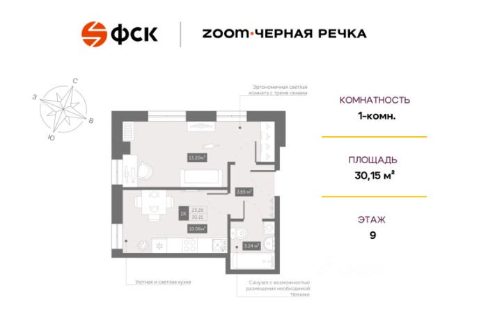 Планировка квартиры