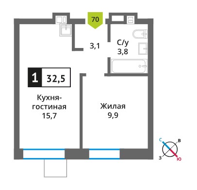 Планировка квартиры
