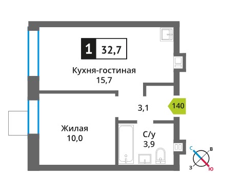Планировка квартиры