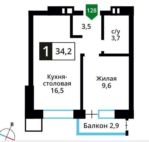 Планировка квартиры