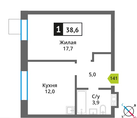 Планировка квартиры