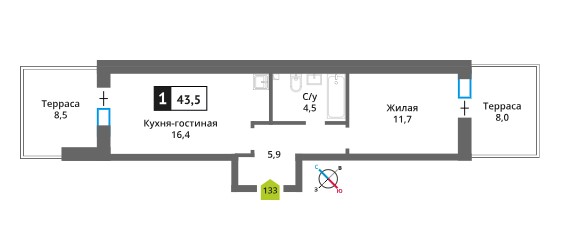 Планировка квартиры