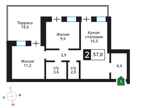 Планировка квартиры