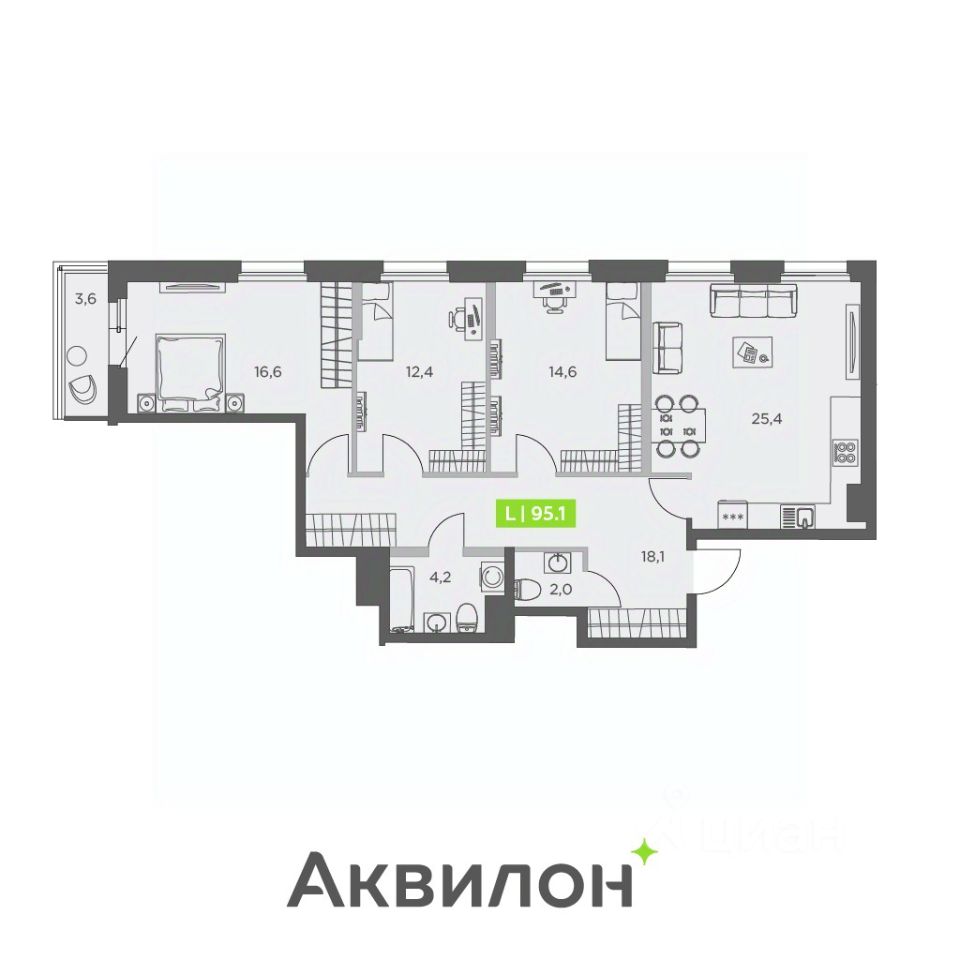 Планировка квартиры