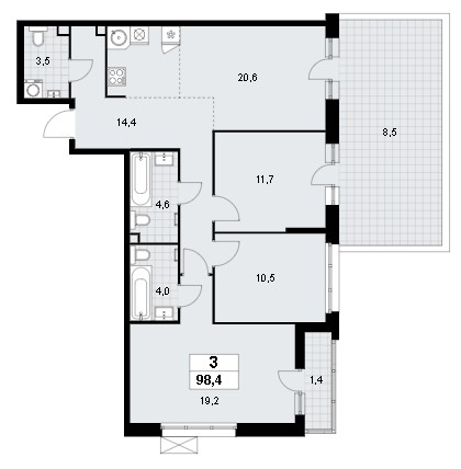 Планировка квартиры