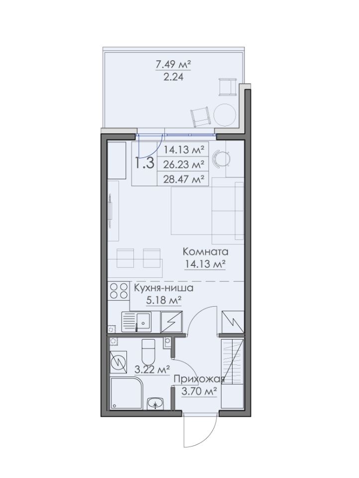Планировка квартиры