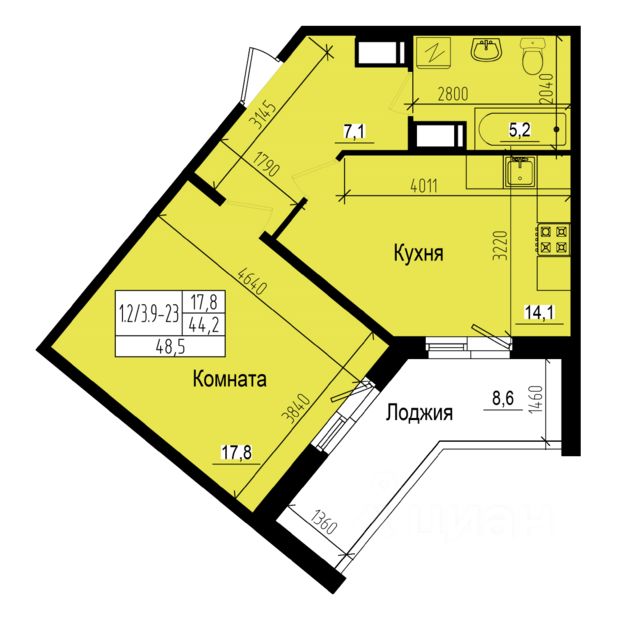 Планировка квартиры