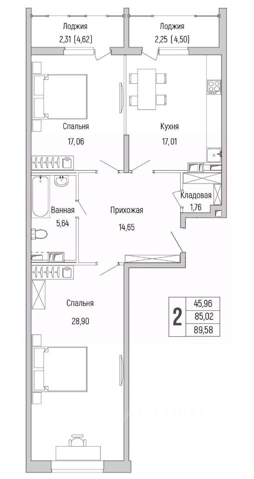 Планировка квартиры